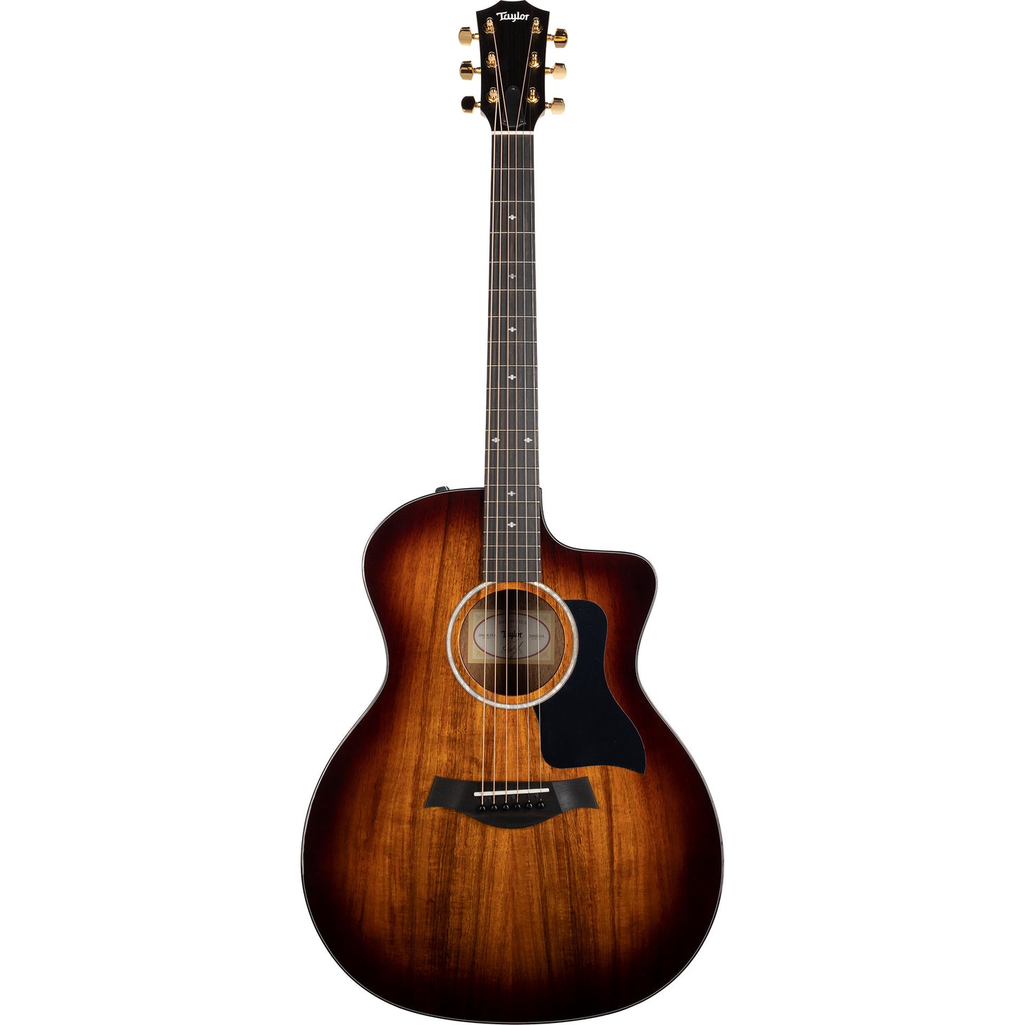 Taylor 224ce Koa Deluxe Grand Auditorium Acoustic Electric Guitar, Hawaiian Koa