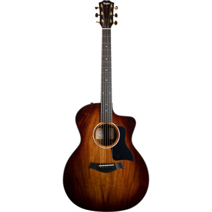 Taylor 224ce Koa Deluxe Grand Auditorium Acoustic Electric Guitar, Hawaiian Koa