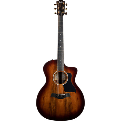 Taylor 224ce Koa Deluxe Grand Auditorium Acoustic Electric Guitar, Hawaiian Koa