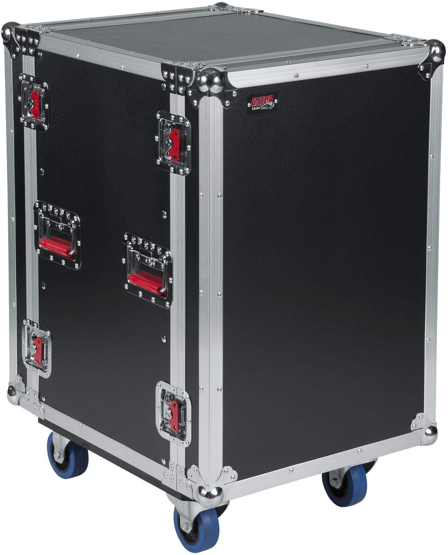 Gator Cases G-Tour 16U Cast TOUR-Style ATA Flight Rack Case with Casters