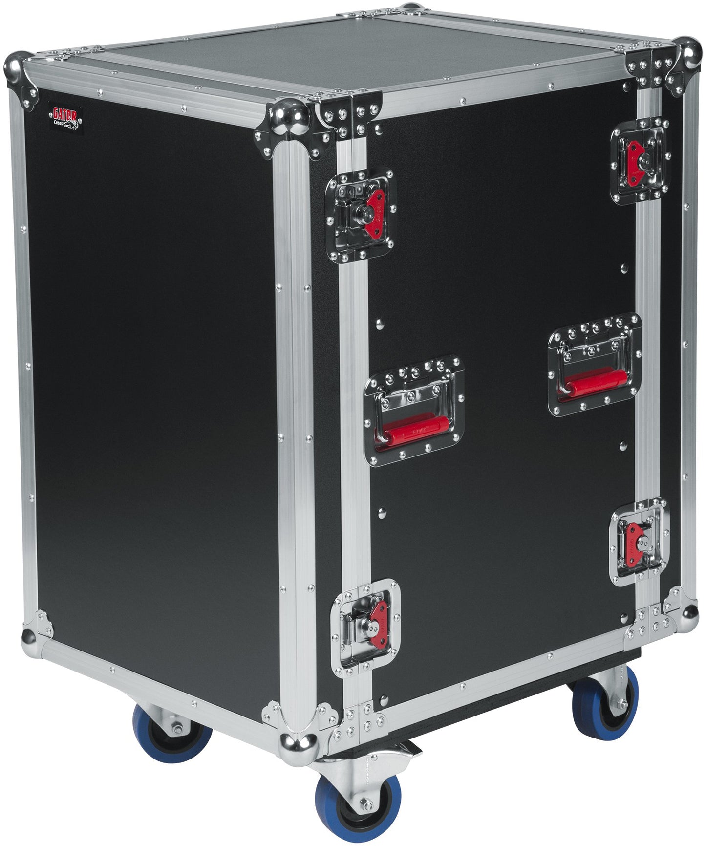 Gator Cases G-Tour 16U Cast TOUR-Style ATA Flight Rack Case with Casters