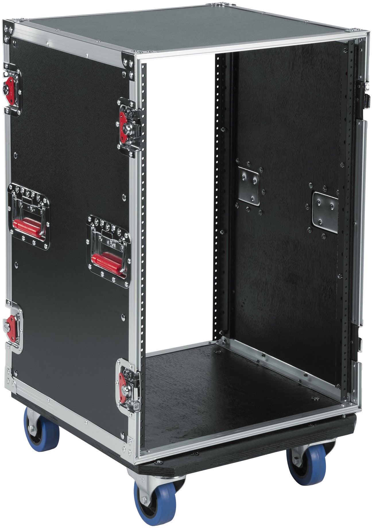 Gator Cases G-Tour 16U Cast TOUR-Style ATA Flight Rack Case with Casters