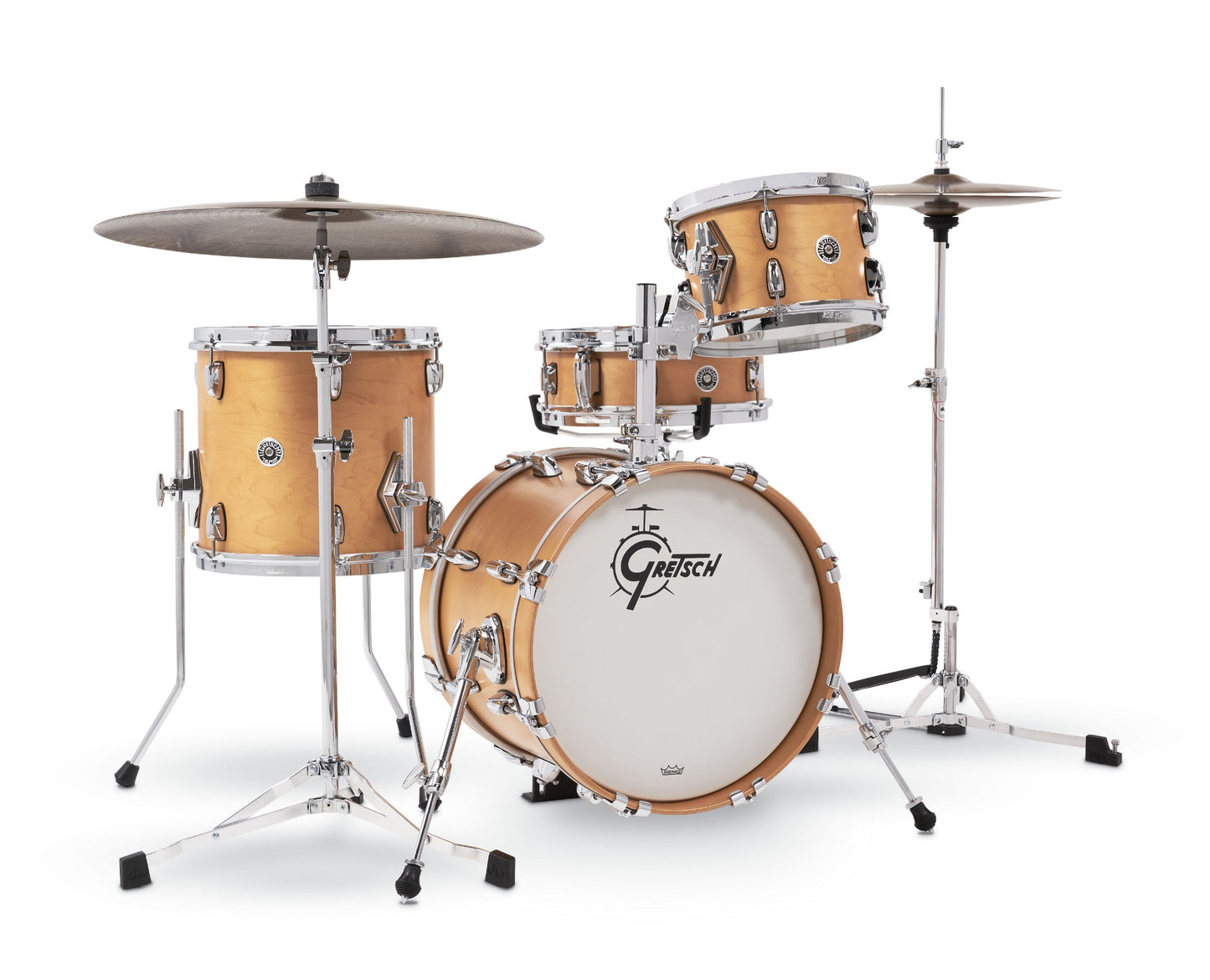 Gretsch Brooklyn Micro Kit 4-Piece Micro Kit - Satin Natural