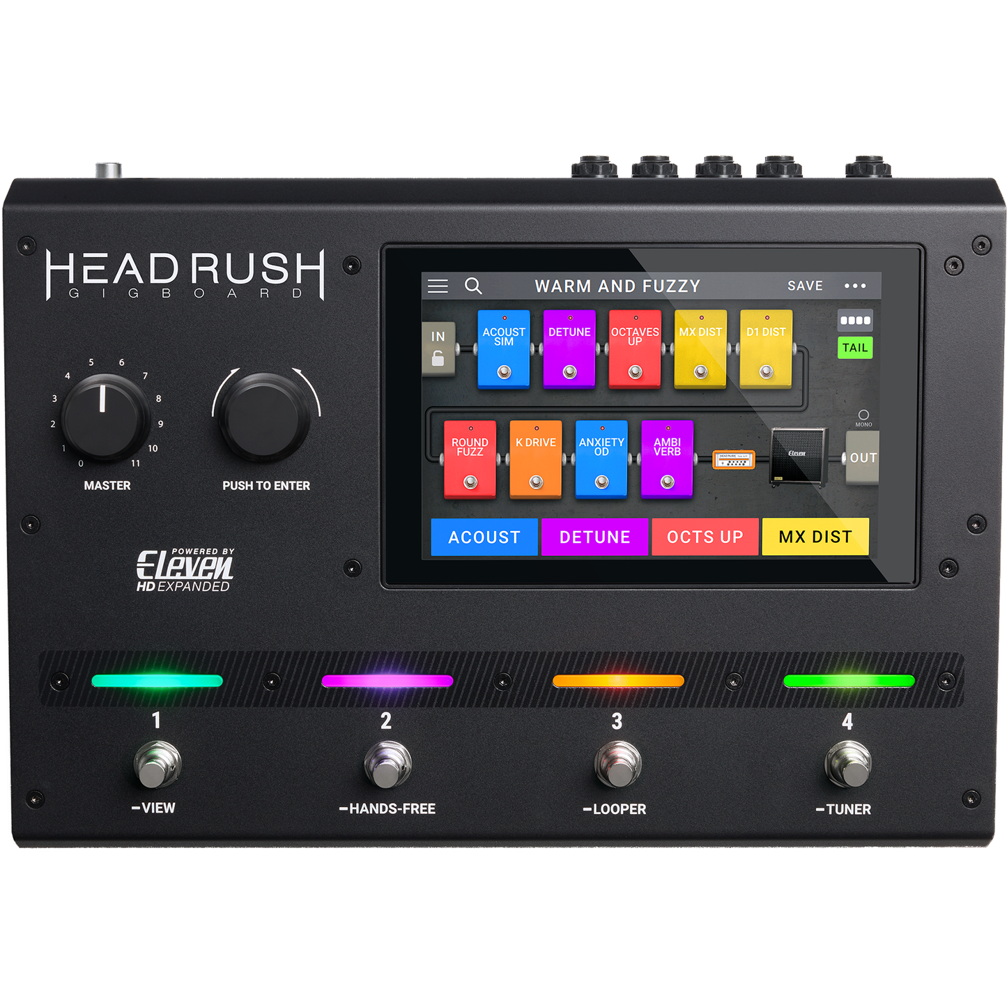 HeadRush GIGBOARD Multi Effect Processor – Alto Music