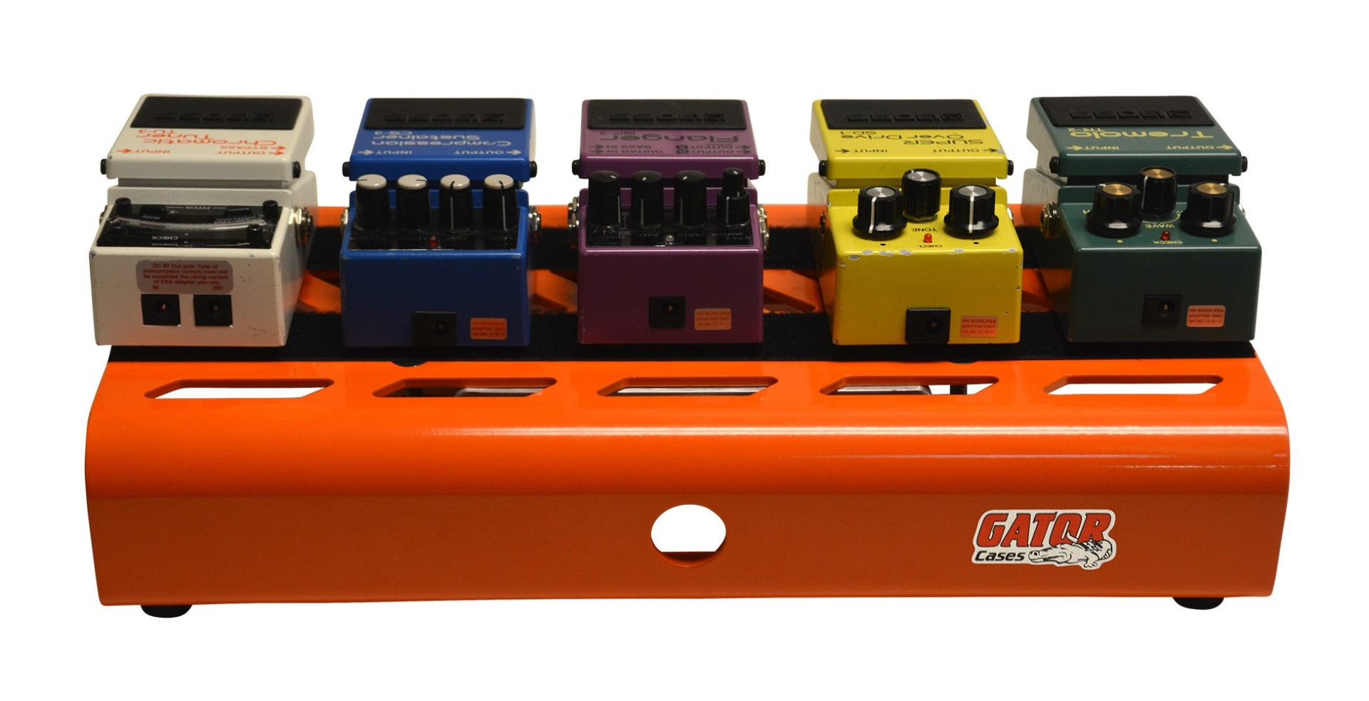 Gator GPB-LAK-OR British Orange Small Aluminum Pedal Board with Gator Carry  Bag and 6 Patch Cables – Alto Music