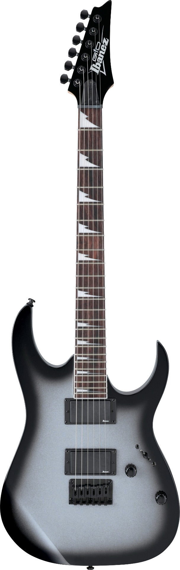 Ibanez GRG121DX Electric Guitar in Metallic Gray Sunburst – Alto Music