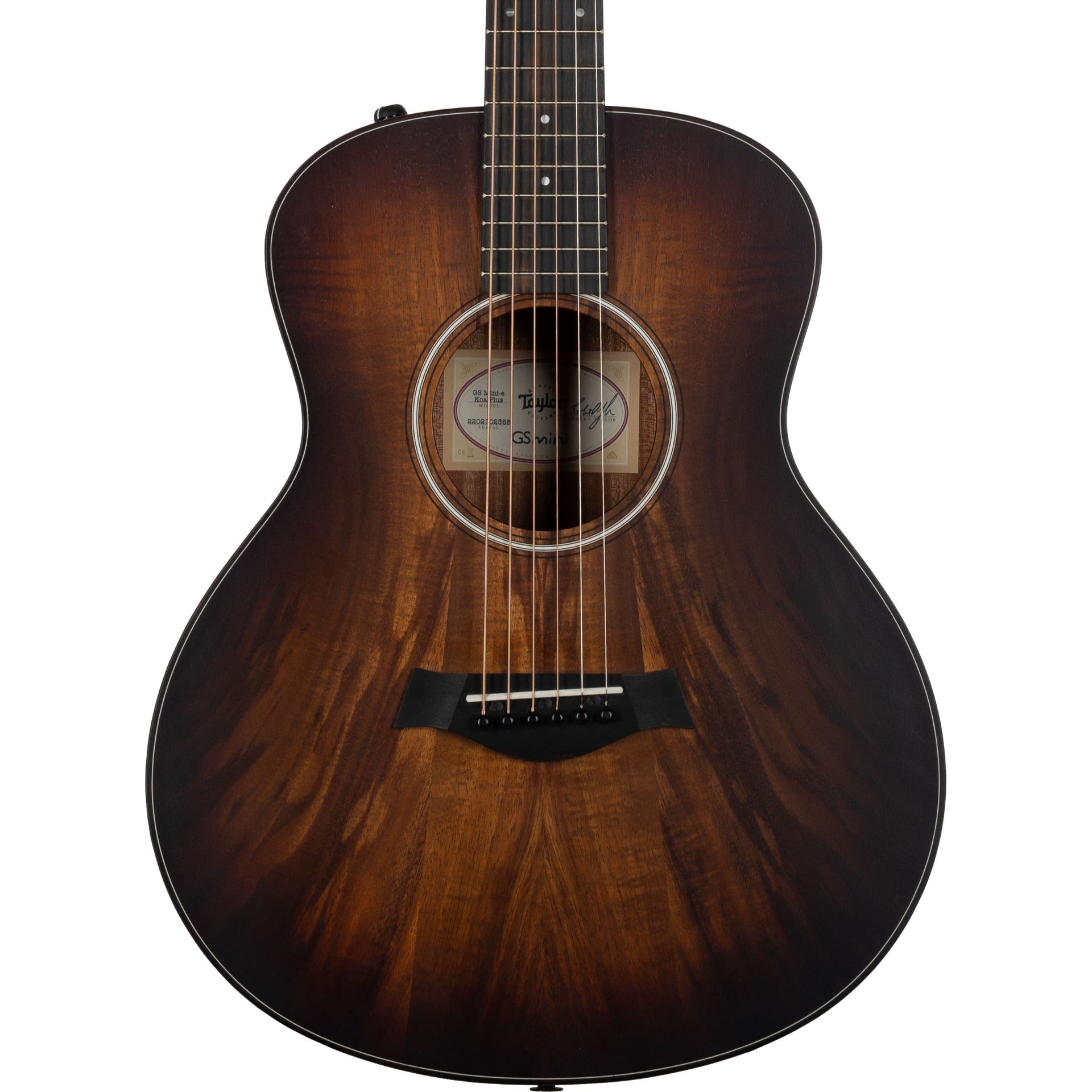 Taylor GS Mini-e Koa Plus Acoustic Electric Guitar, Hawaiian Koa