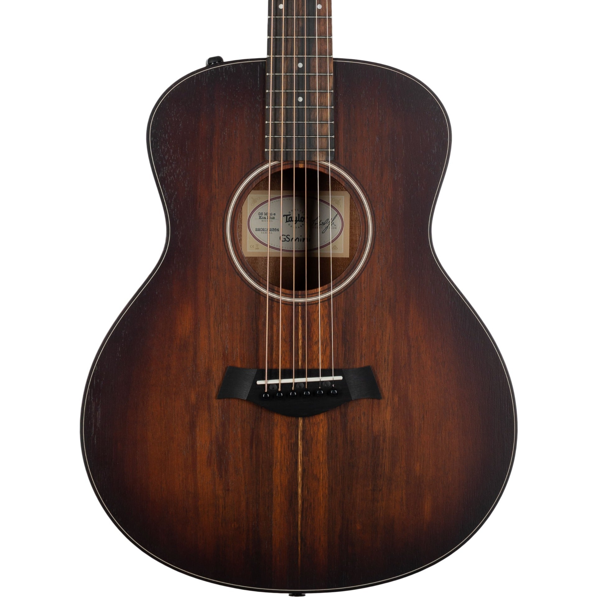 Taylor GS Mini-e Koa Plus Acoustic Electric Guitar, Hawaiian Koa