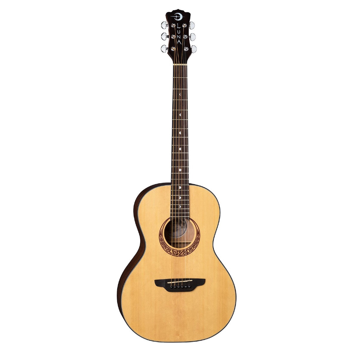 Luna gypsy clearance parlor acoustic guitar