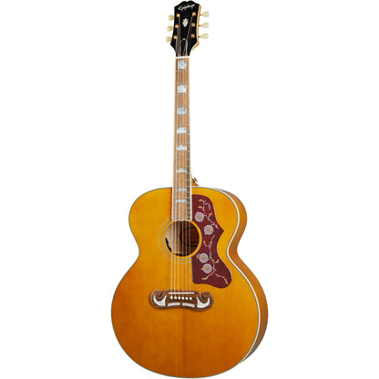 Epiphone Inspired By Gibson J-200 Acoustic Guitar, Aged Antique Natural Gloss