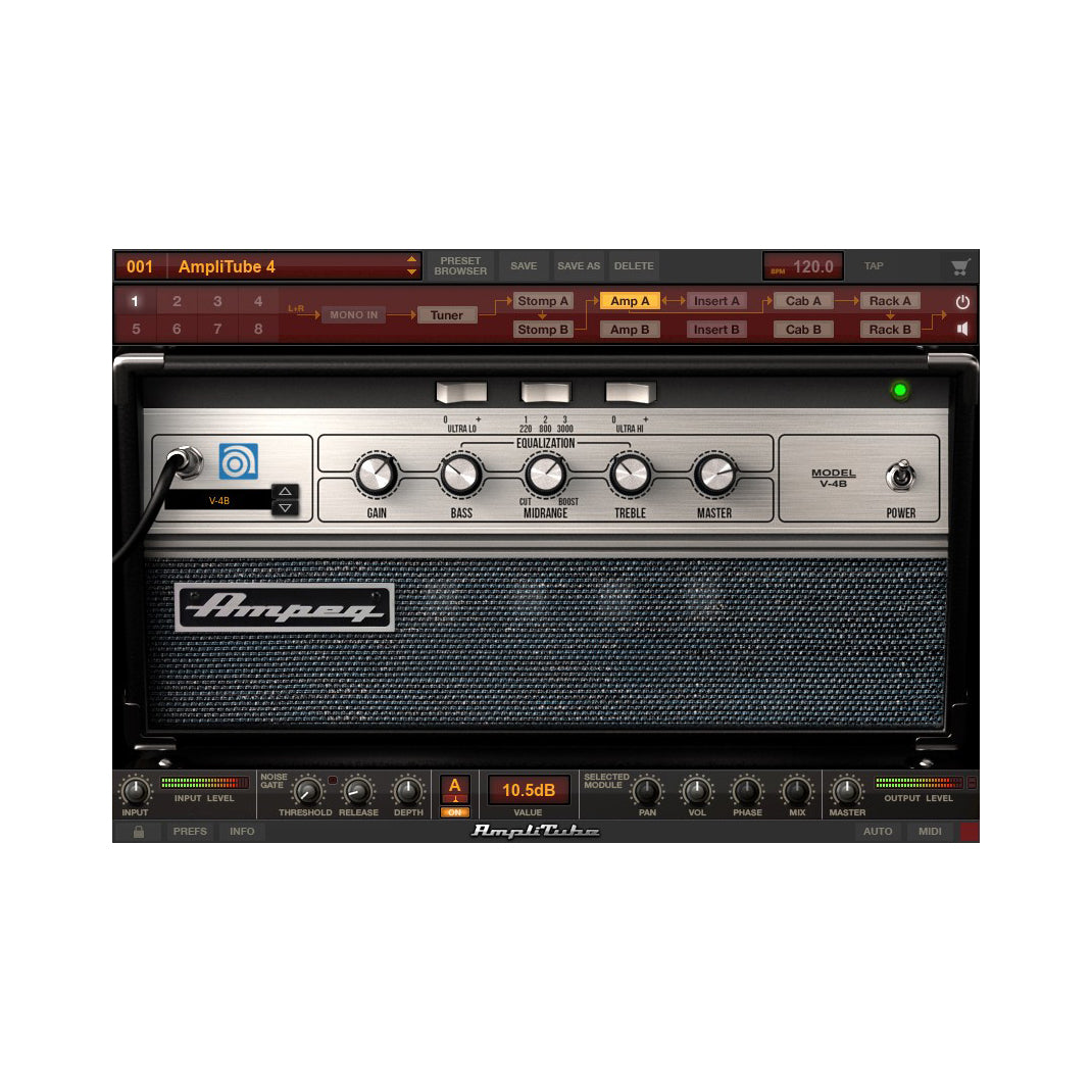 IK Multimedia Ampeg SVX 2 Plug-in