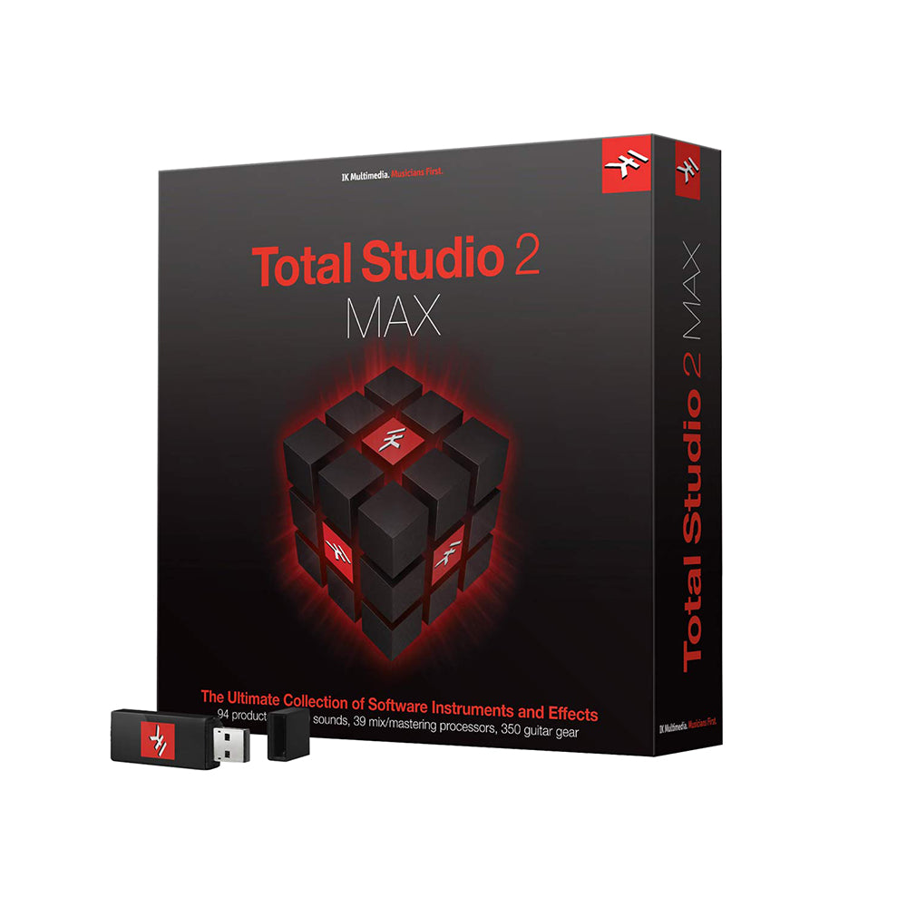 IK Multimedia Total Studio 2 MAX Virtual Instrument Bundle (IK-TBMAX2-DID-IN)