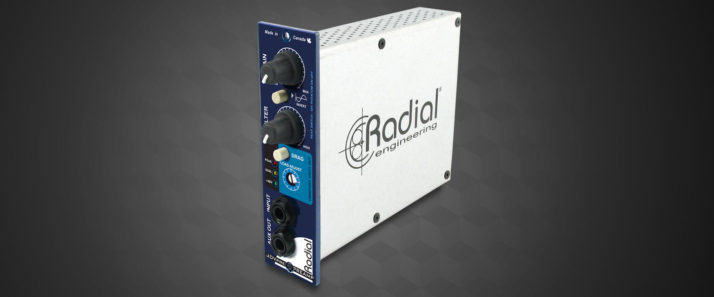 Radial JDV-Pre 500-Series Instrument Preamp and DI