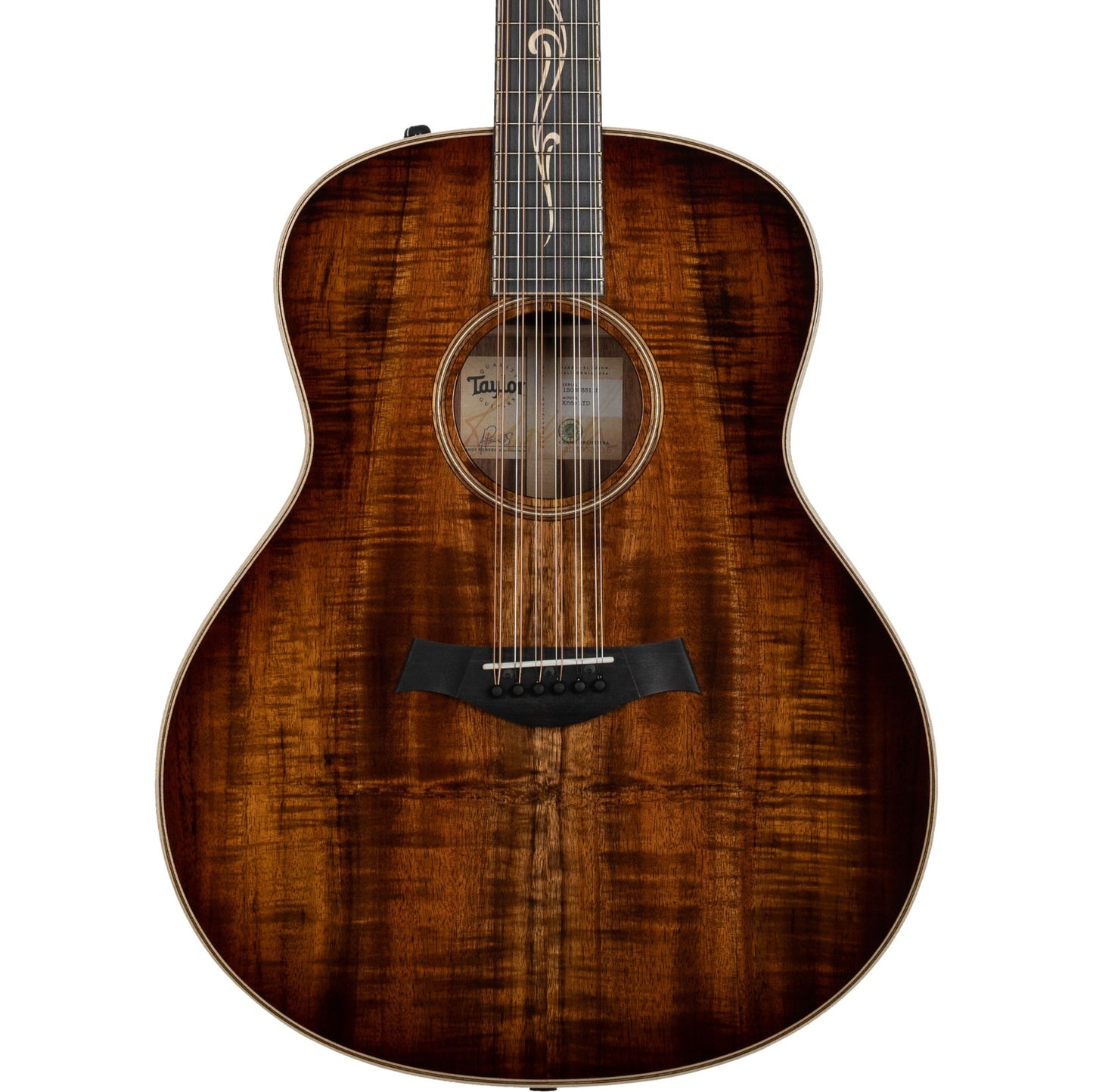 Taylor K68E LTD 12-String Koa Grand Orchestra Acoustic Electric Guitar