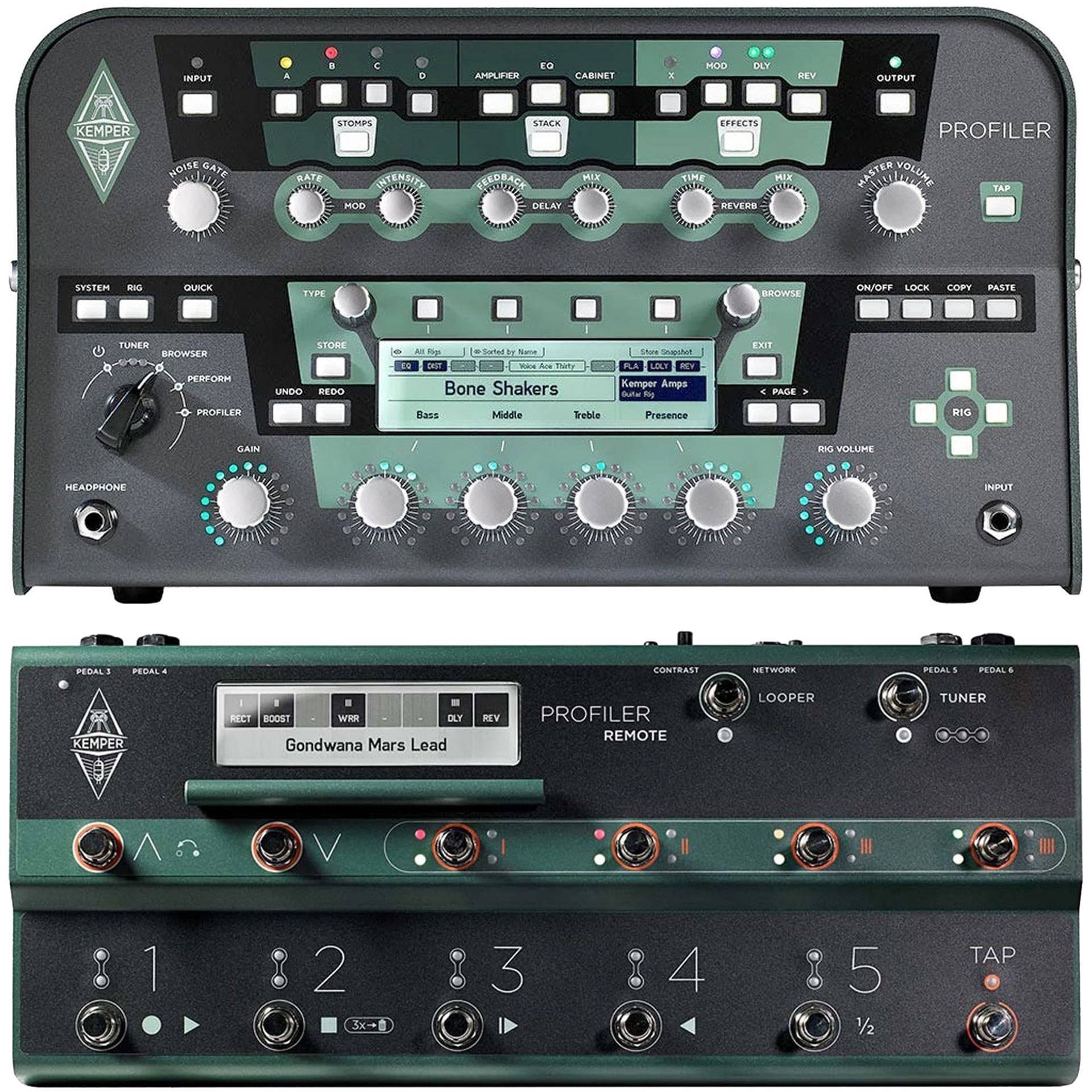 Kemper Profiler Bundle w/ Foot Controller – Alto Music