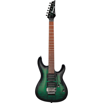 Ibanez KIKOSP3 Kiko Loureiro Signature Electric Guitar, Transparent Emerald Burst