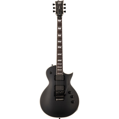 ESP LTD EC-1000FR Floyd Rose Electric Guitar, Black Satin