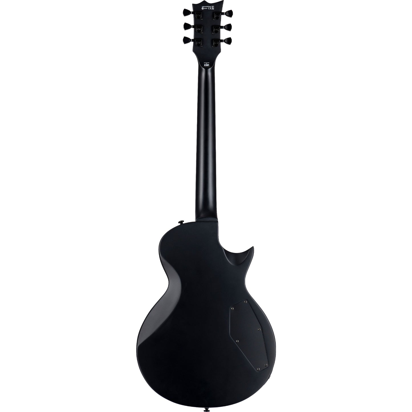 ESP LTD EC-201 Left Handed Electric Guitar, Black Satin