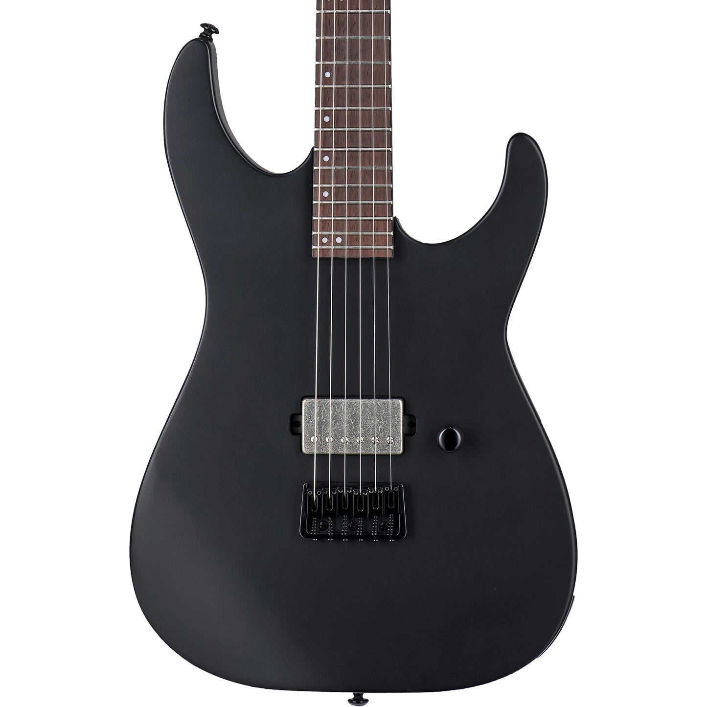 ESP LTD M-201HT Electric Guitar, Black Satin