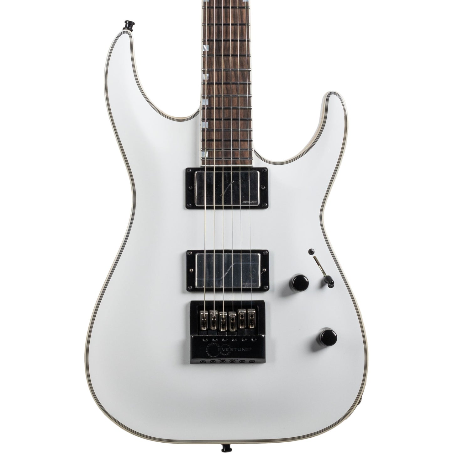 ESP LTD MH-1000ET Evertune Electric Guitar, Snow White