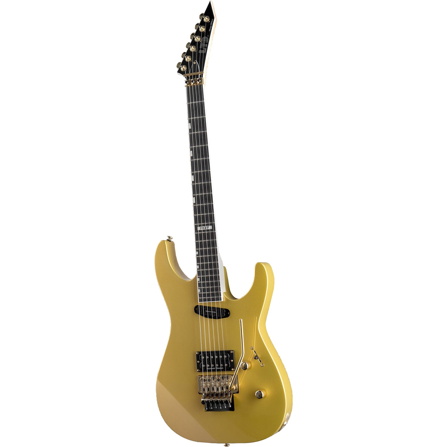 ESP LTD Mirage Deluxe ‘87 Electric Guitar, Metallic Gold