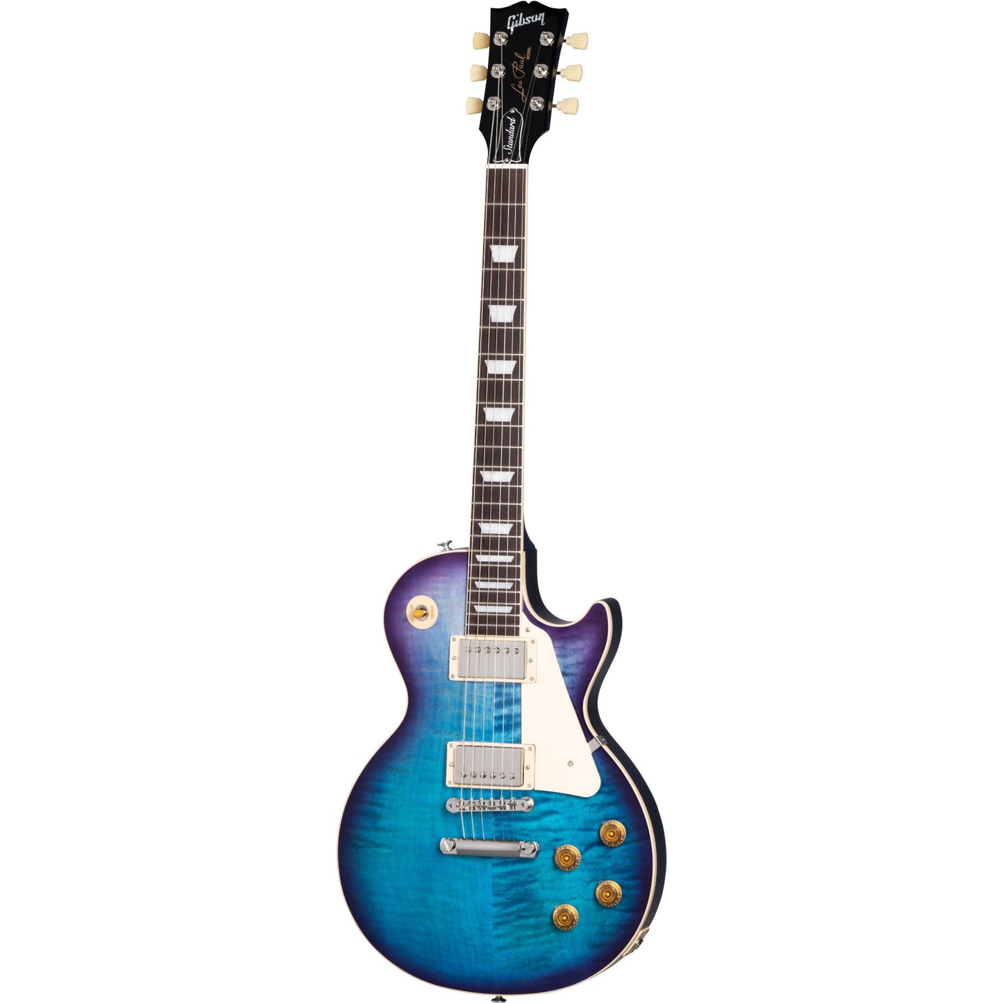 Gibson Les Paul Standard 50s Figured Top Electric Guitar - Blueberry Burst