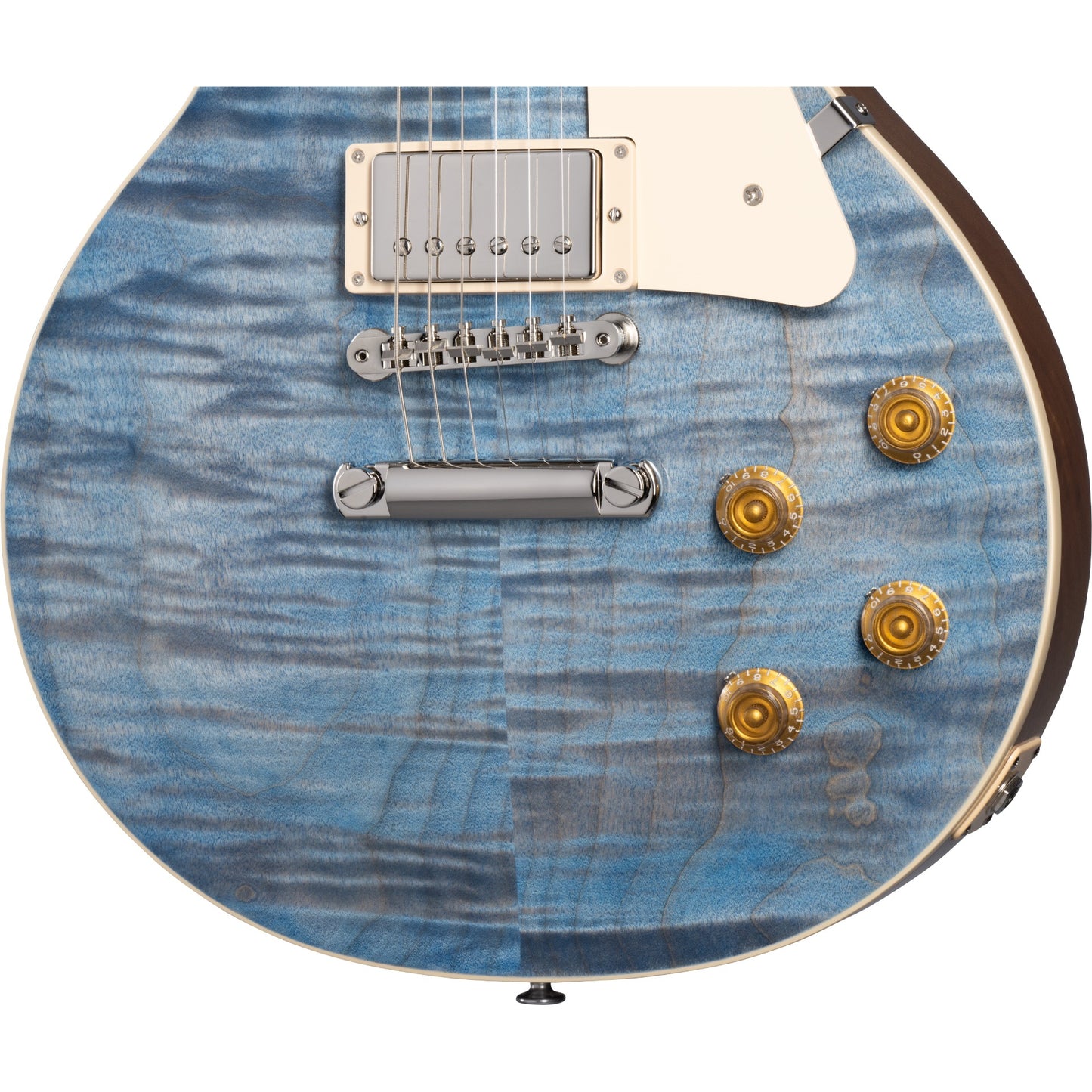 Gibson Les Paul Standard 50s Figured Top Electric Guitar - Ocean Blue