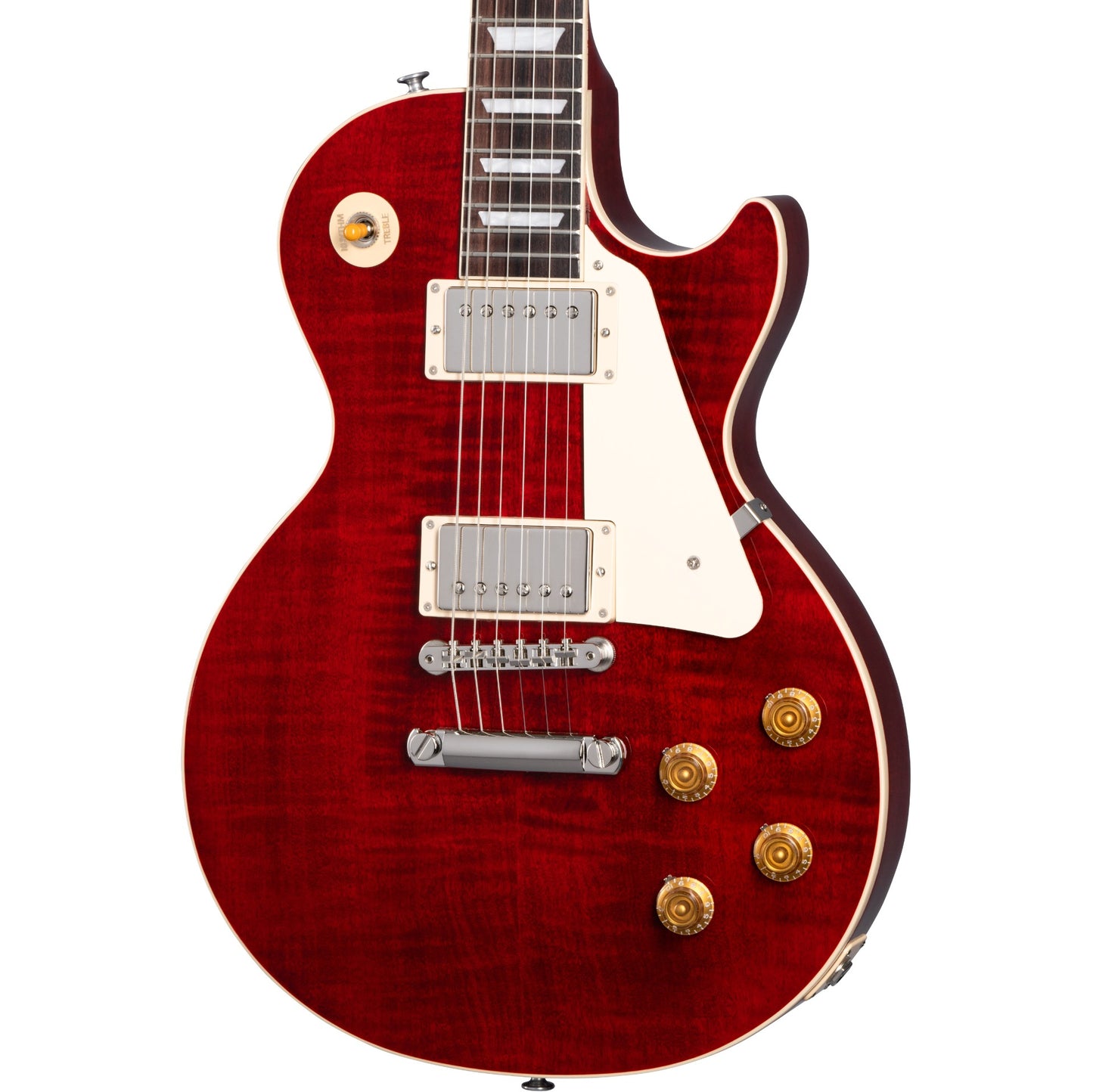 Gibson Les Paul Standard 50s Figured Top Electric Guitar - 60s Cherry