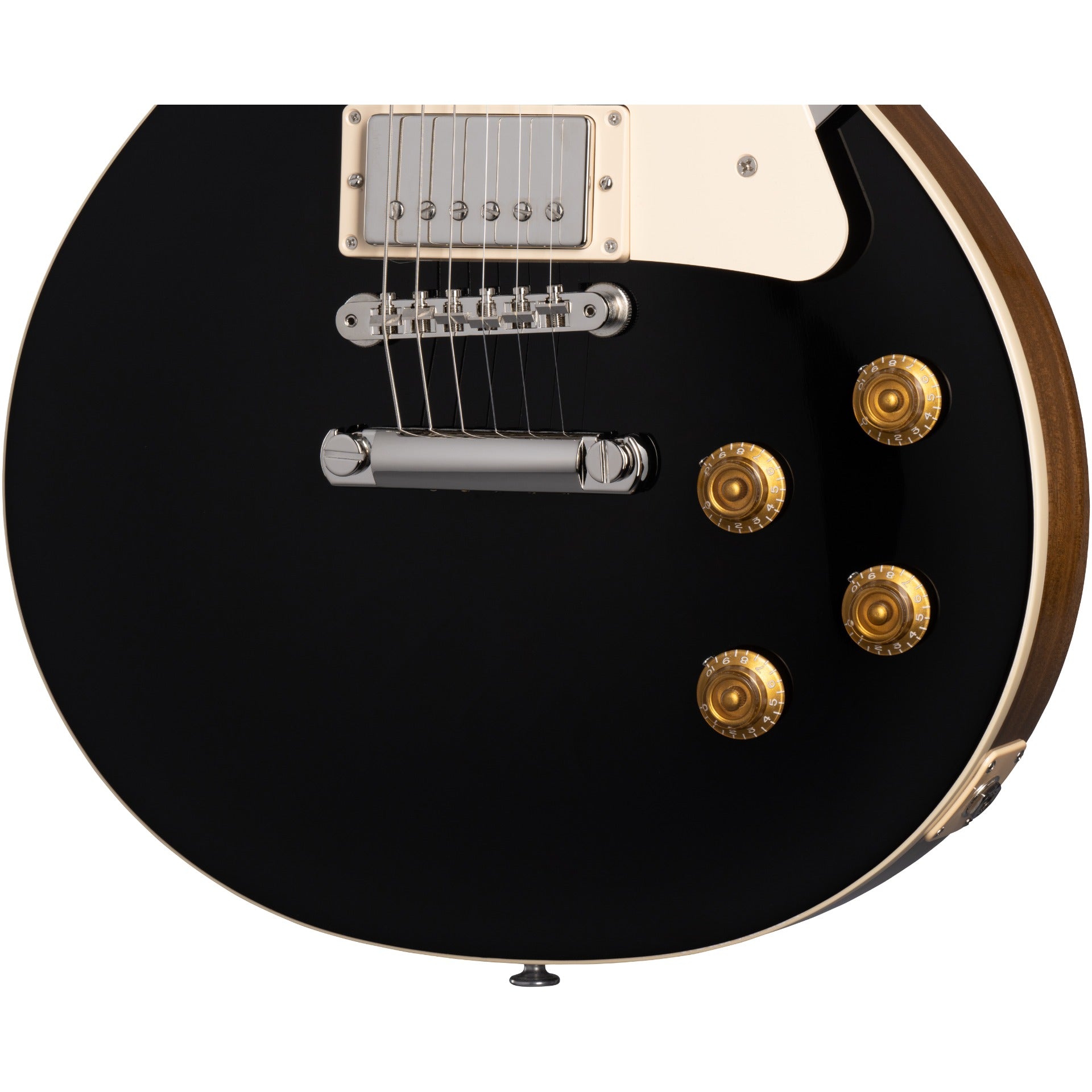 Gibson Les Paul Standard 50s Plain Top Electric Guitar - Ebony Top