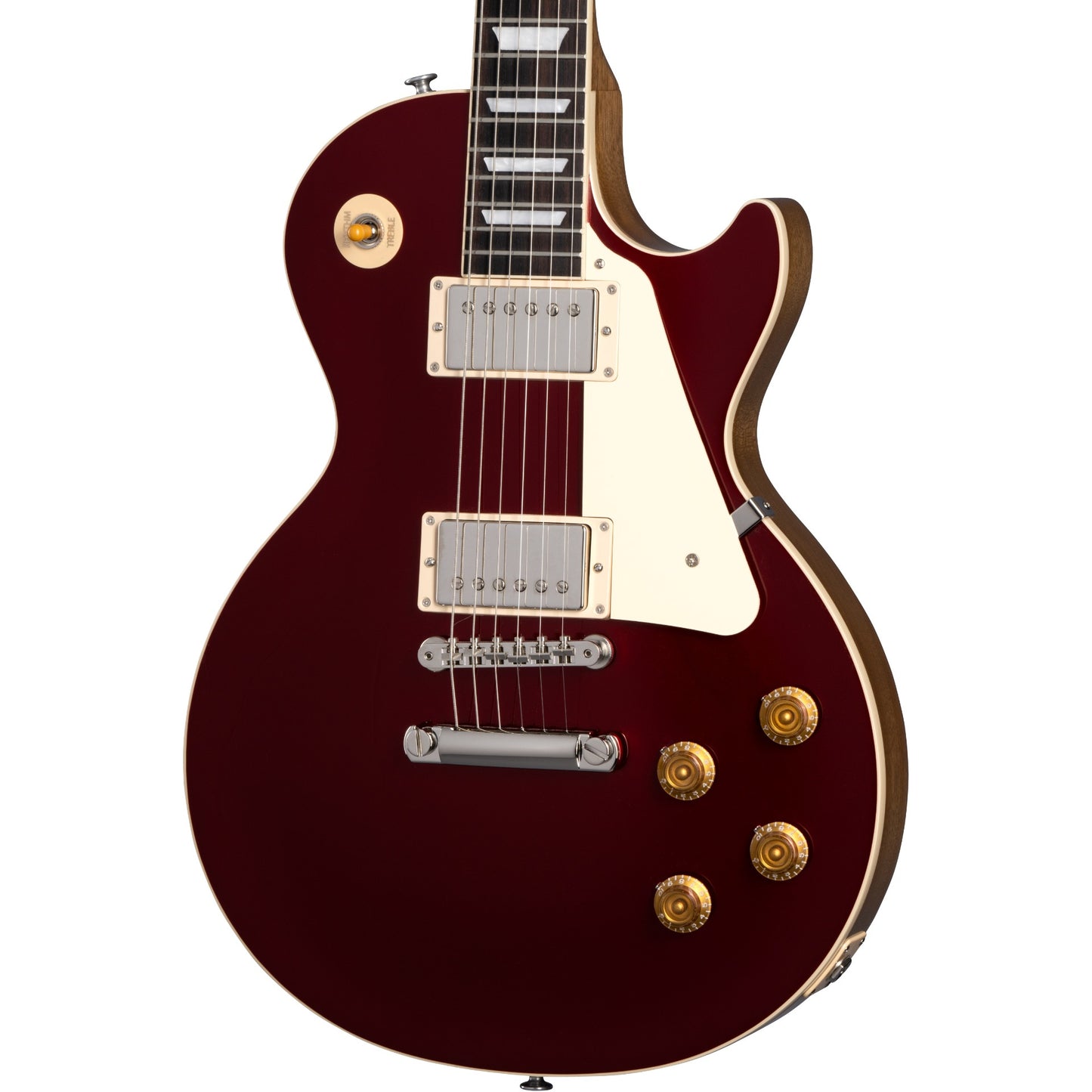 Gibson Les Paul Standard 50s Plain Top Electric Guitar - Sparkling Burgundy Top