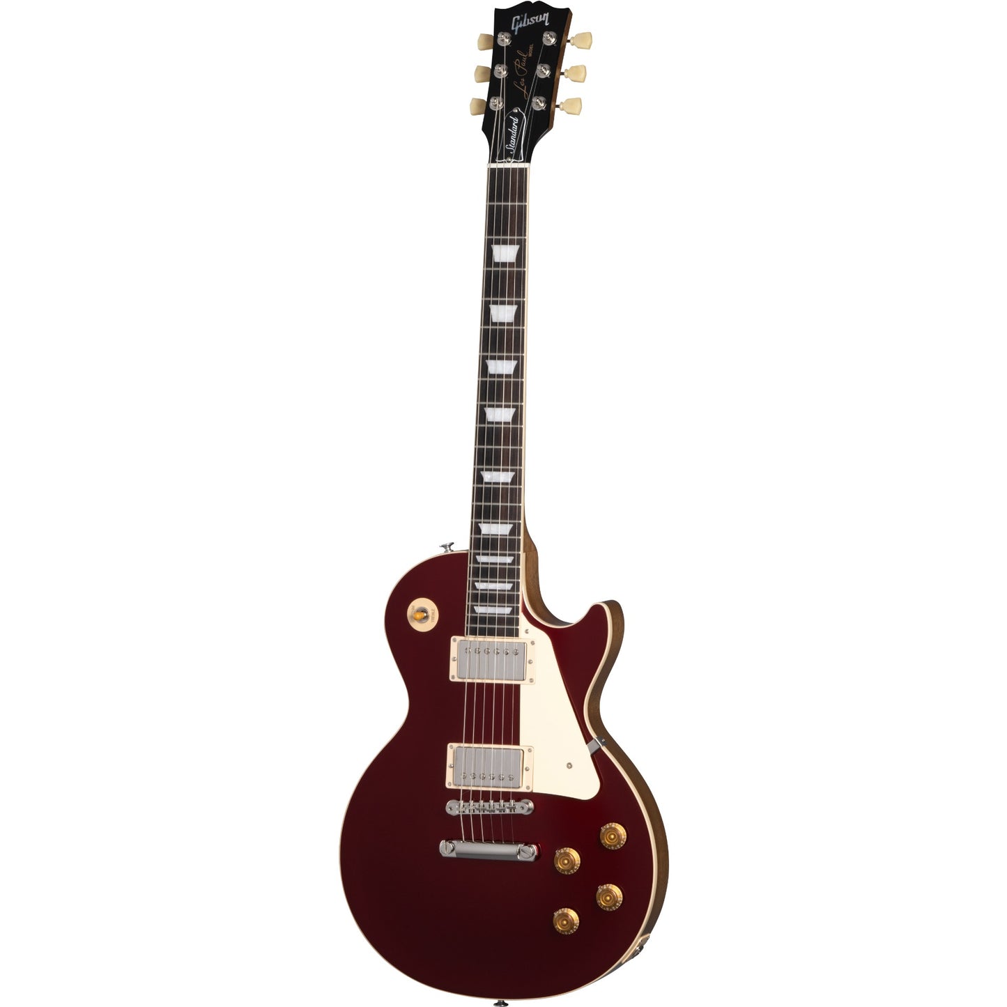 Gibson Les Paul Standard 50s Plain Top Electric Guitar - Sparkling Burgundy Top