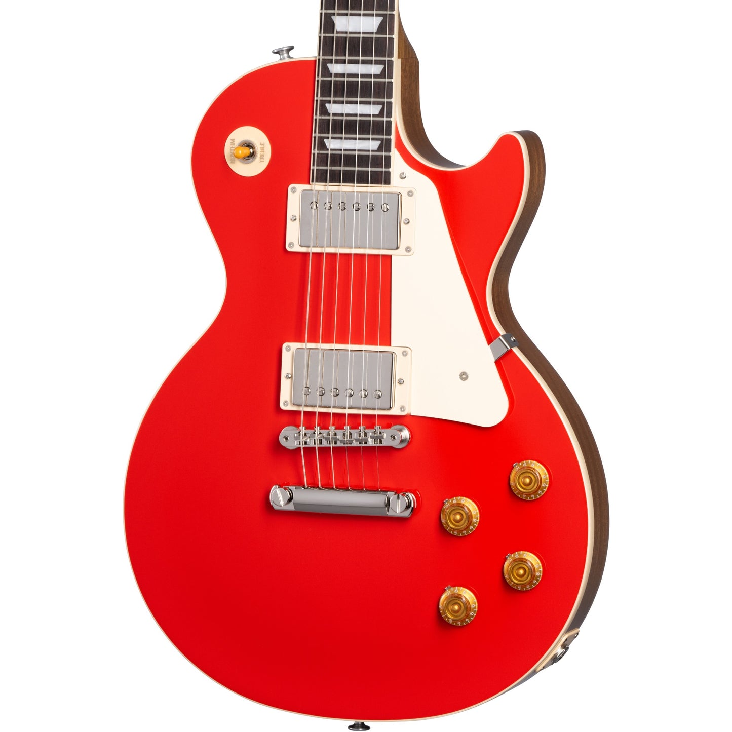 Gibson Les Paul Standard 50s Plain Top Electric Guitar - Cardinal Red Top