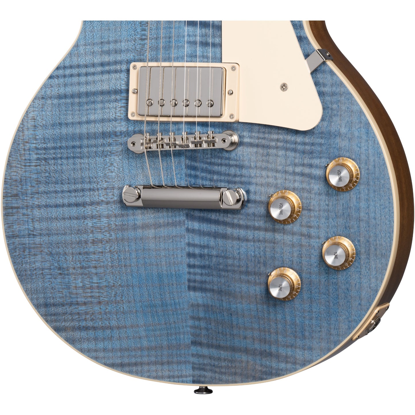 Gibson Les Paul Standard 60s Figured Top Electric Guitar - Ocean Blue