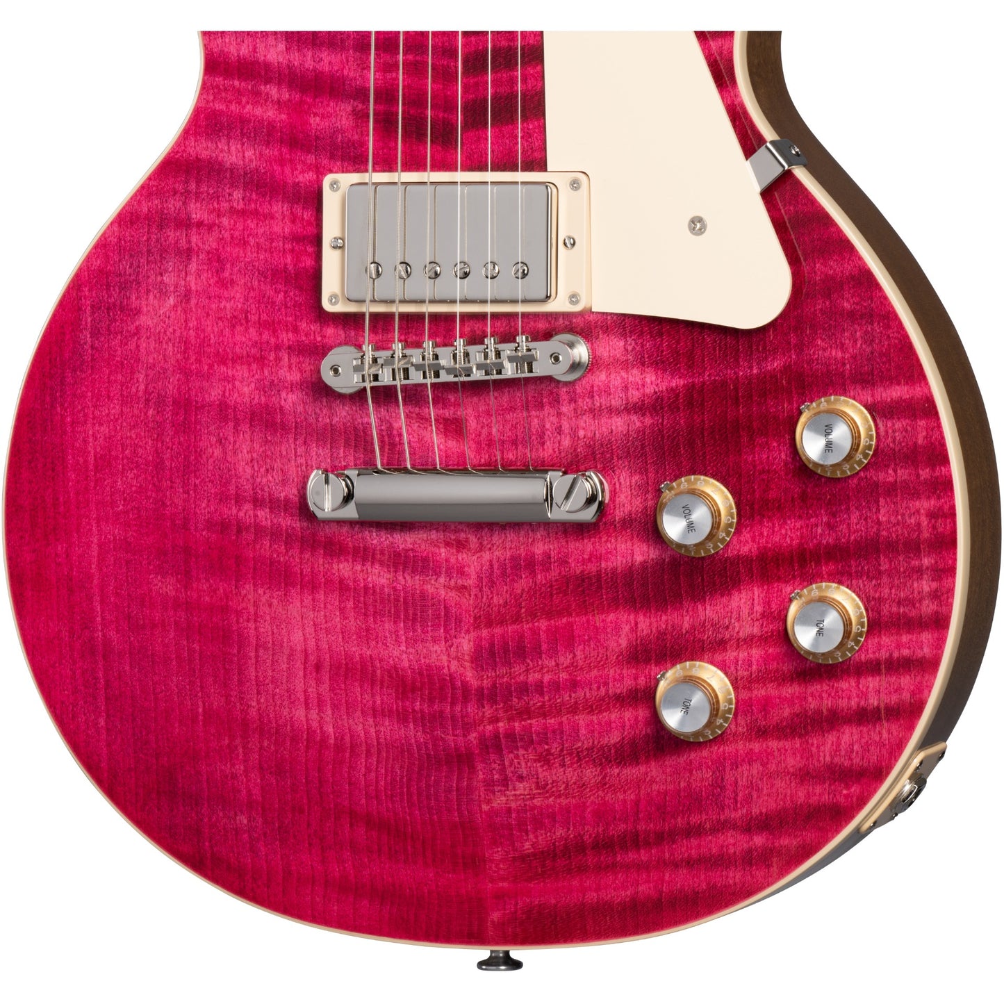 Gibson Les Paul Standard 60s Figured Top Electric Guitar - Translucent Fuchsia