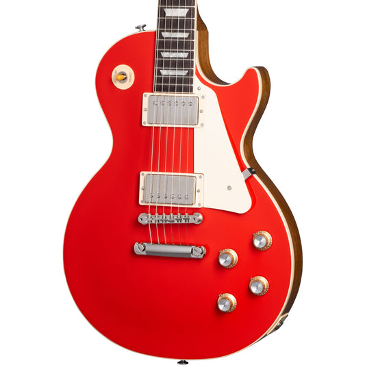 Gibson Les Paul Standard 60s Plain Top Electric Guitar - Cardinal Red Top