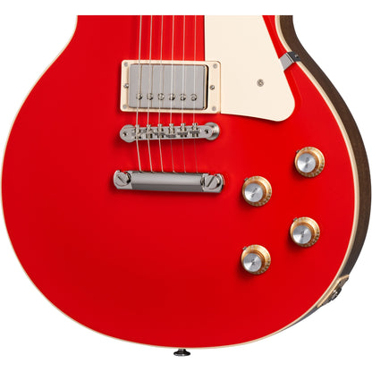 Gibson Les Paul Standard 60s Plain Top Electric Guitar - Cardinal Red Top