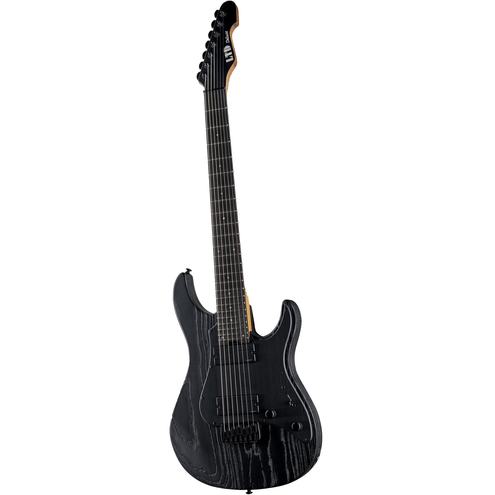 ESP LTD SN-1007HT Baritone Electric Guitar, Black Blast – Alto Music