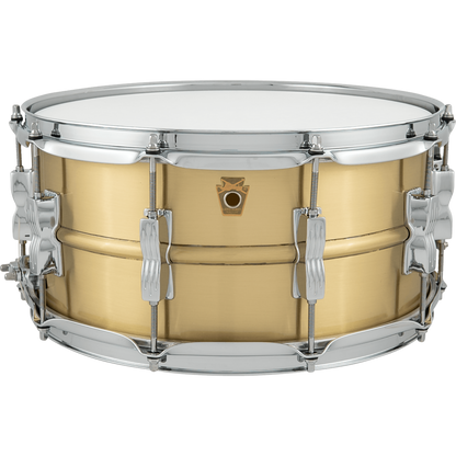 Ludwig LB654B Acro Brass Snare Drum 6.5x14, Brass