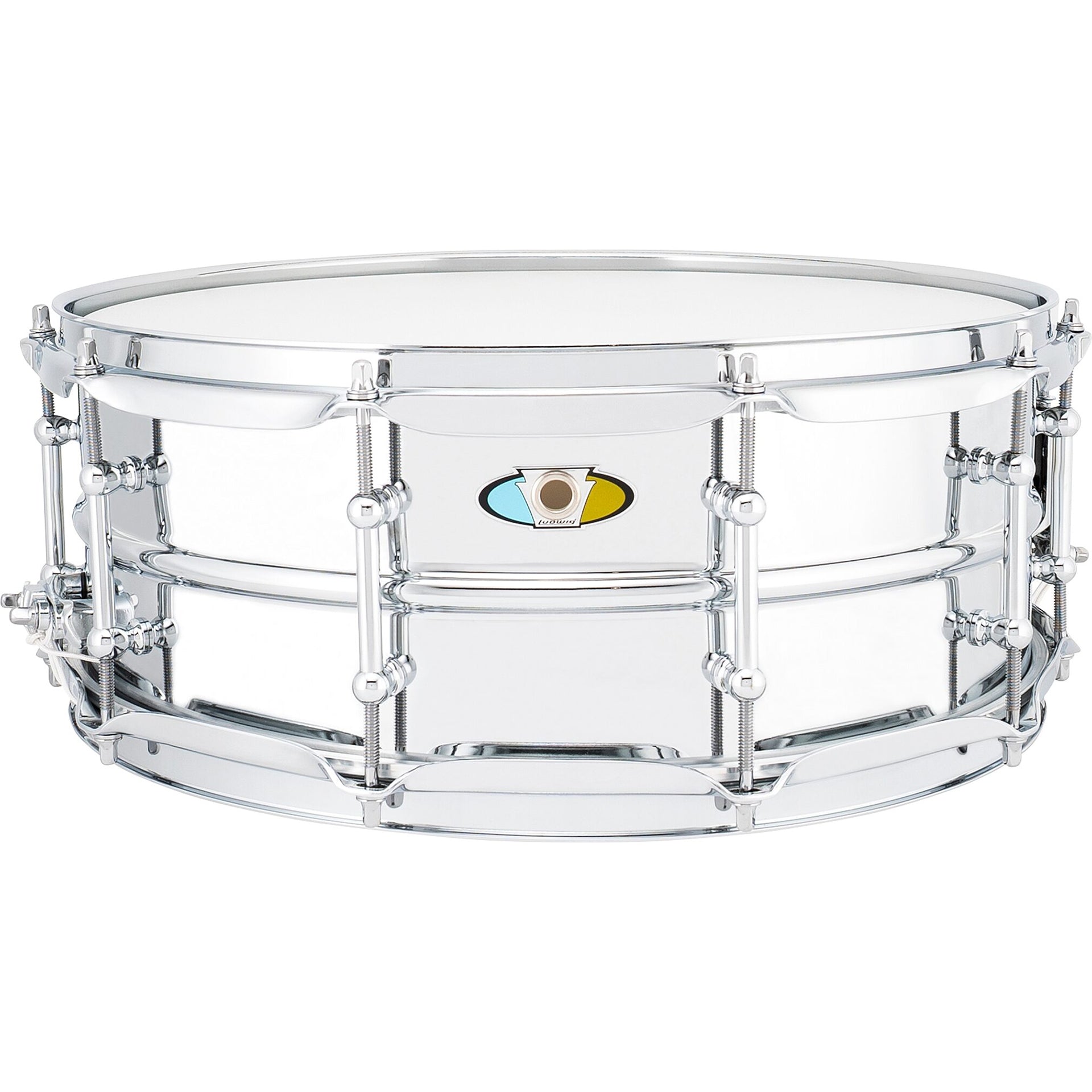 Ludwig Supralite 5.5x14 Steel Snare Drum