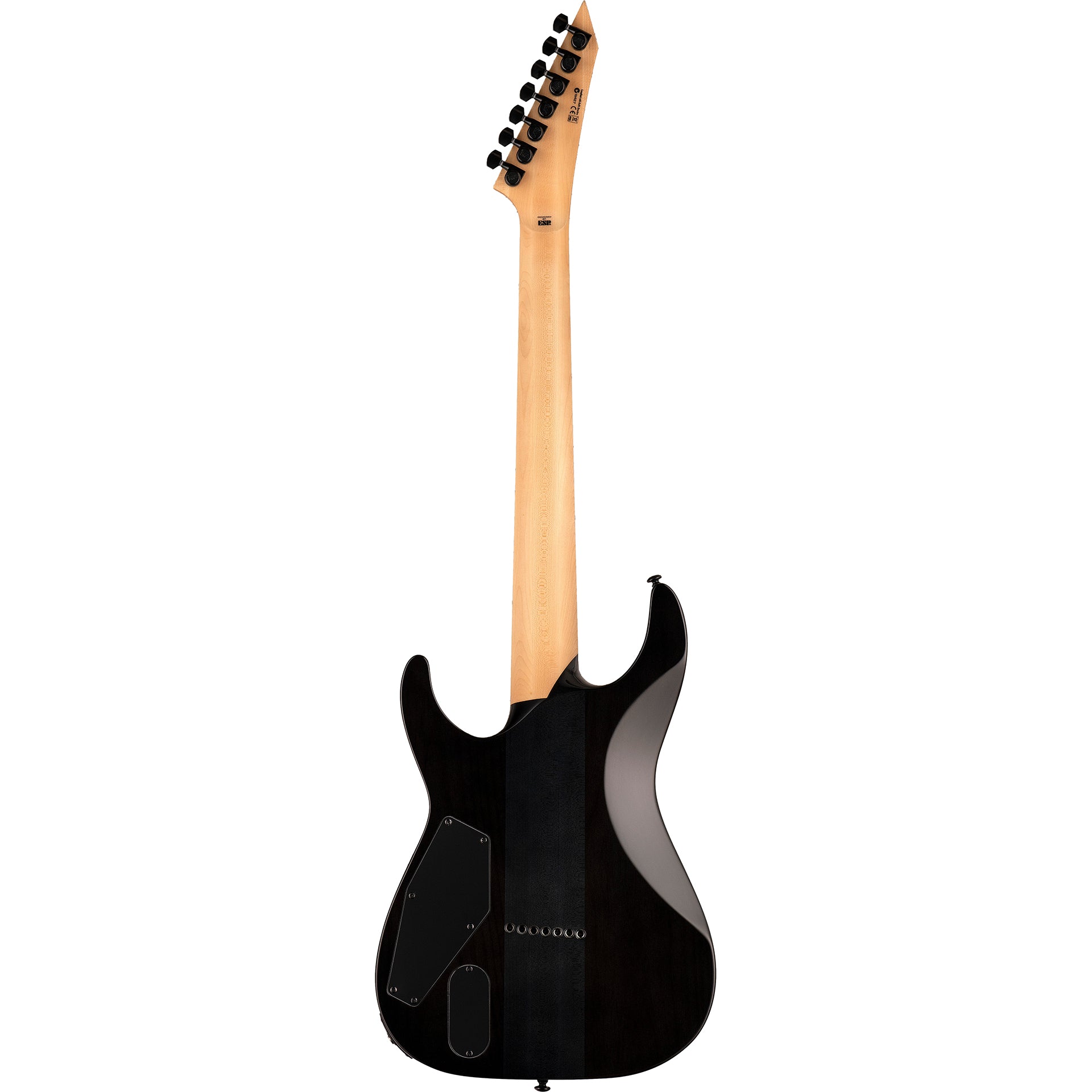 ESP LTD M1007HTBPBLKFD Deluxe M Series 7 String Guitar in Black 