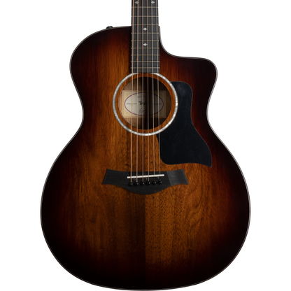 Taylor 224ce Koa Deluxe Grand Auditorium Acoustic Electric Guitar, Hawaiian Koa