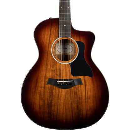 Taylor 224ce Koa Deluxe Grand Auditorium Acoustic Electric Guitar, Hawaiian Koa