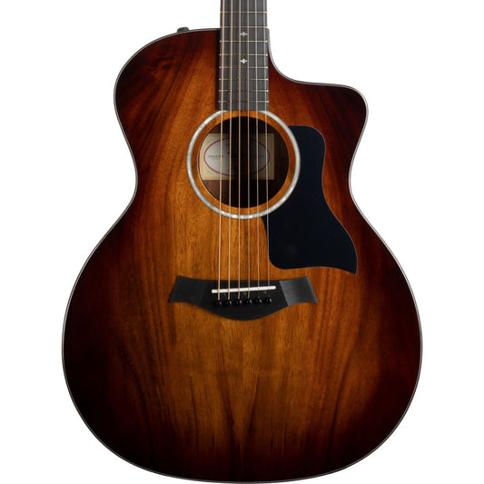 Taylor 224ce Koa Deluxe Grand Auditorium Acoustic Electric Guitar, Hawaiian Koa