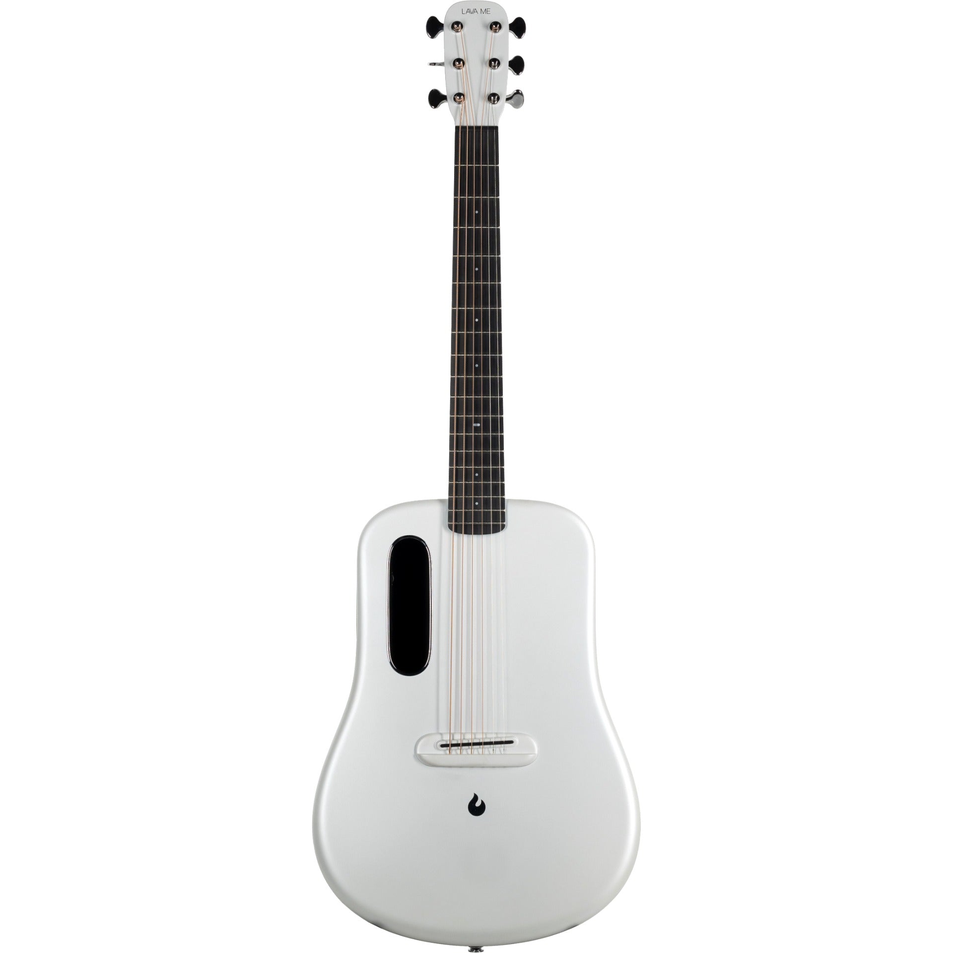 Lava Music Lava ME 3 36” Smart Guitar in White w/ Ideal Bag – Alto