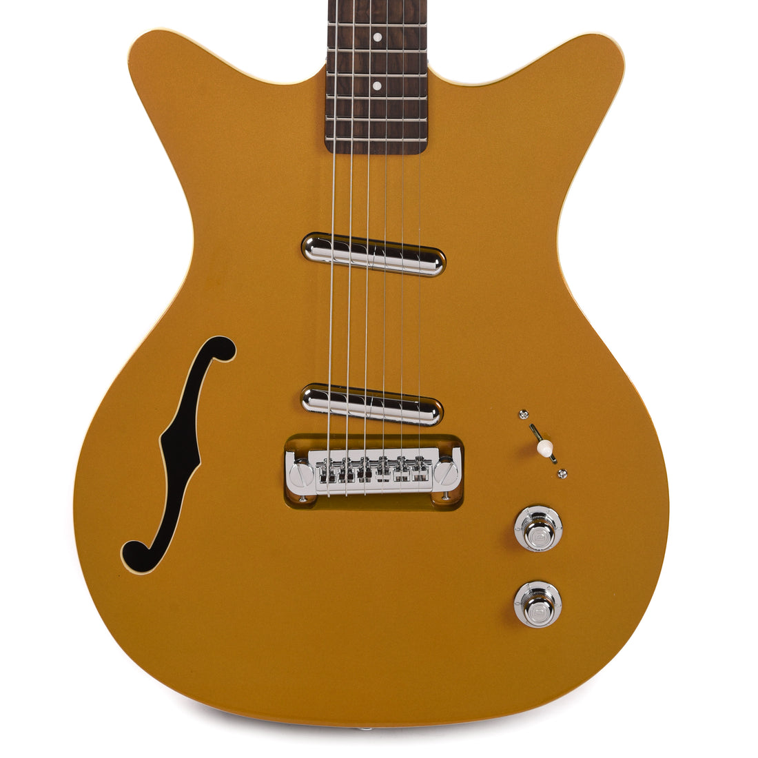 Danelectro Fifty Niner DC Semi-hollowbody Electric Guitar - Gold Top