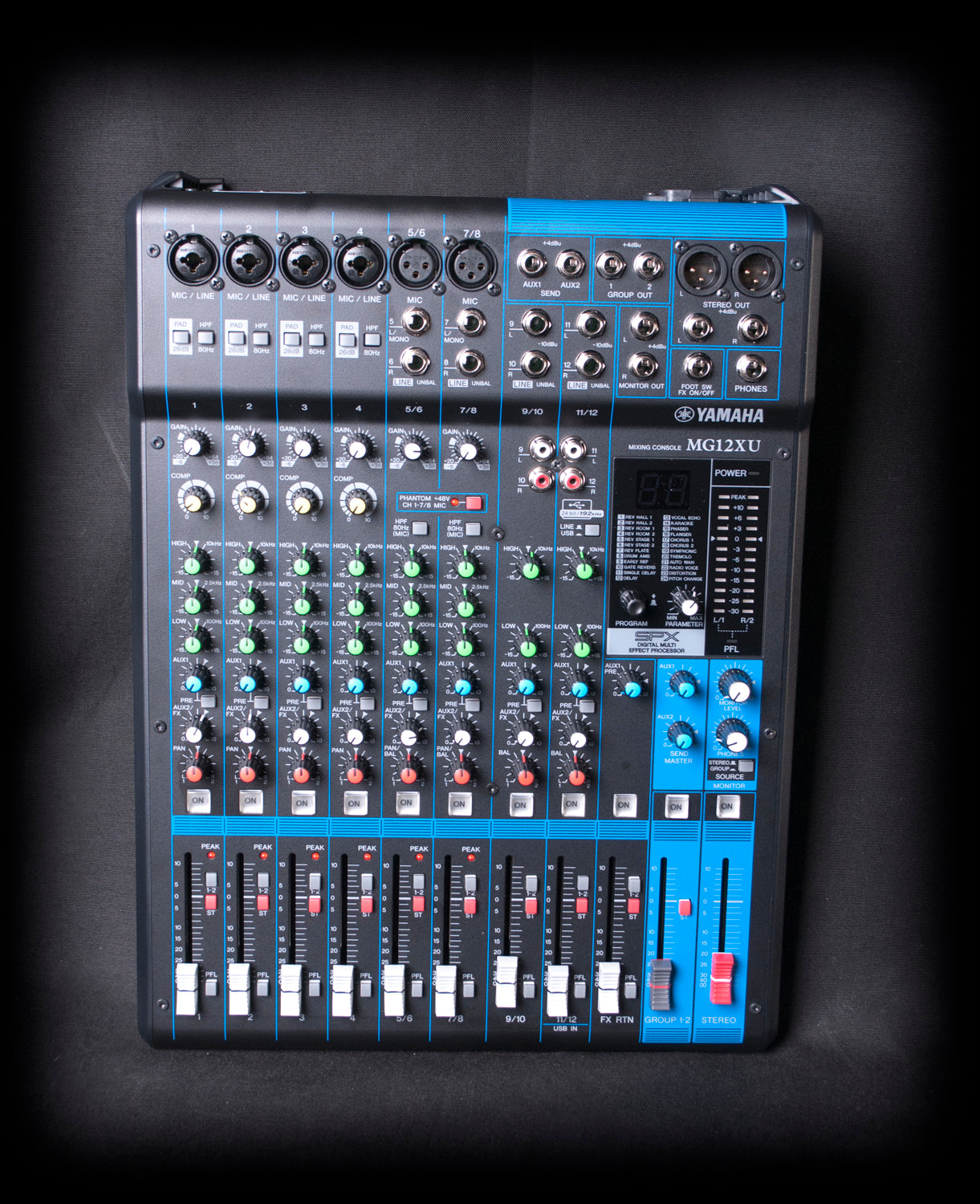 Yamaha MG12XU 12-Input 4-Bus Mixer with Effects – Alto Music