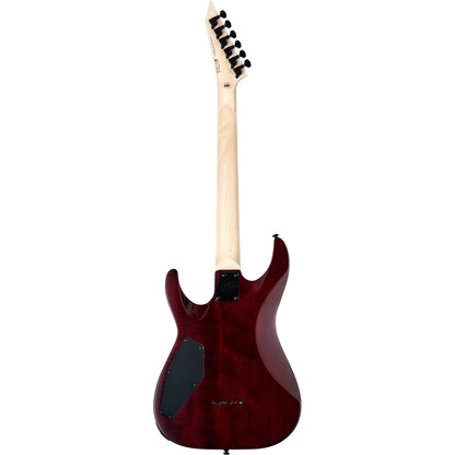 ESP LTD MH-200 Quilt Maple Electric Guitar, See Thru Black Cherry