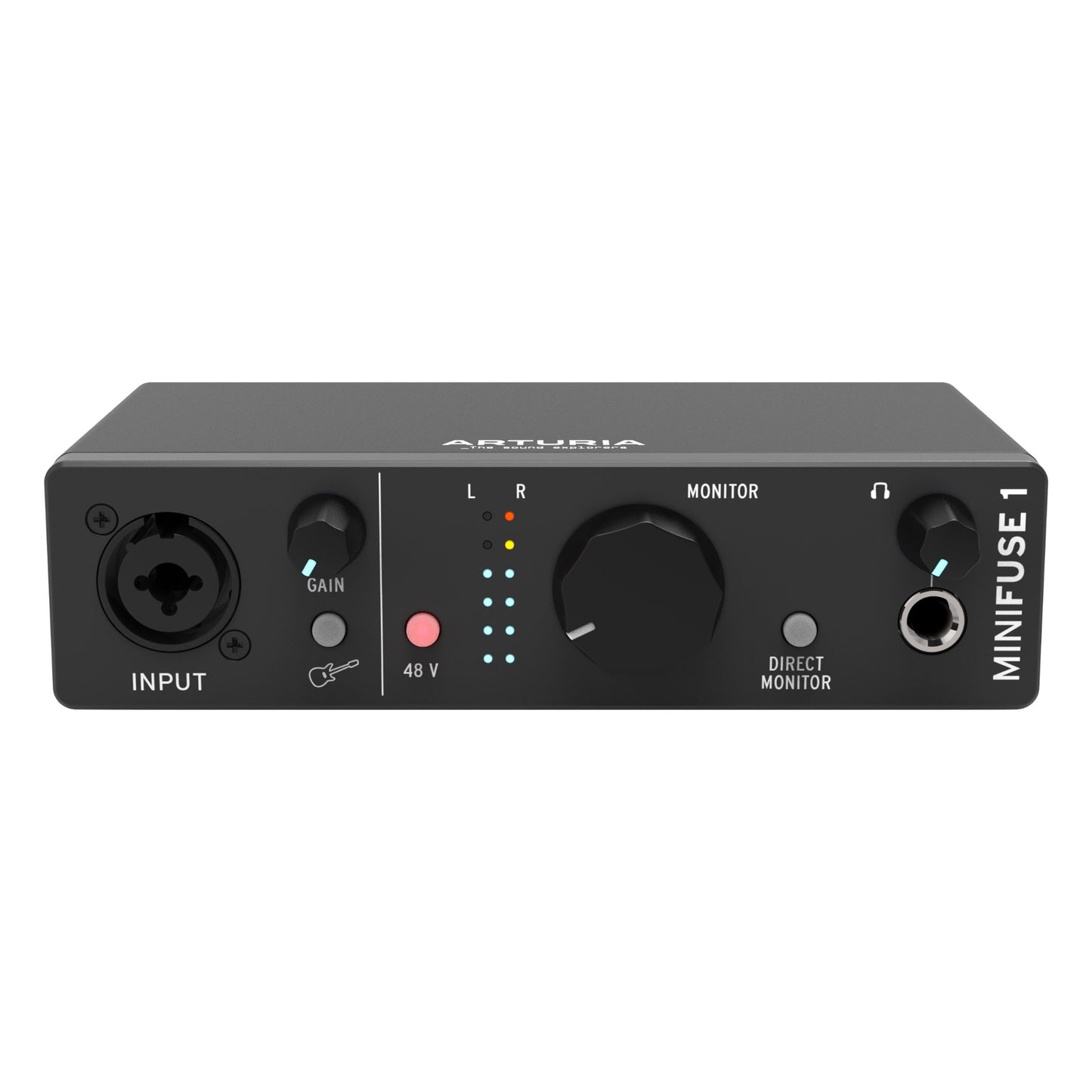 Arturia MiniFuse 1 Black USB-C Audio Interface