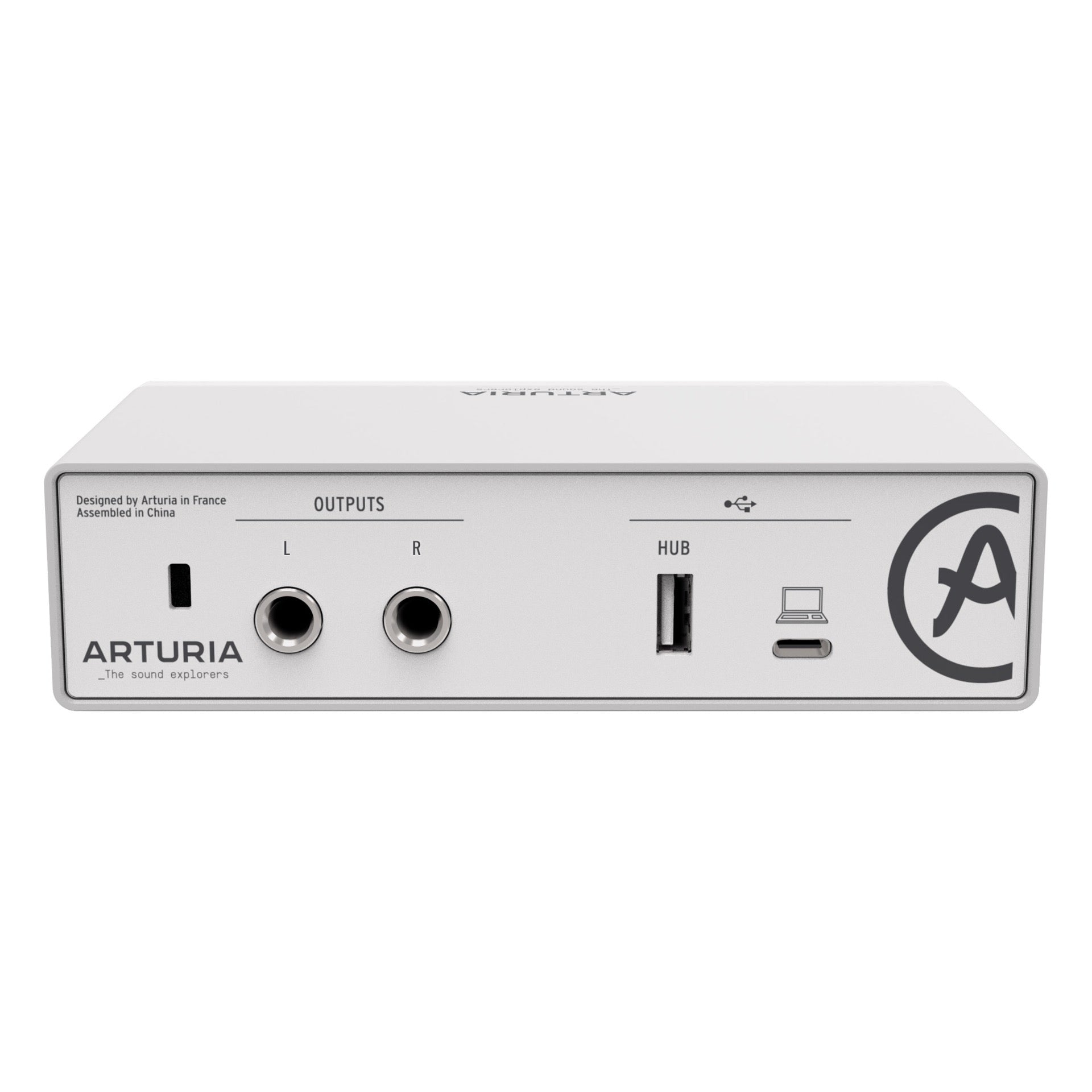 Arturia MiniFuse 1 USB-C Audio Interface - White