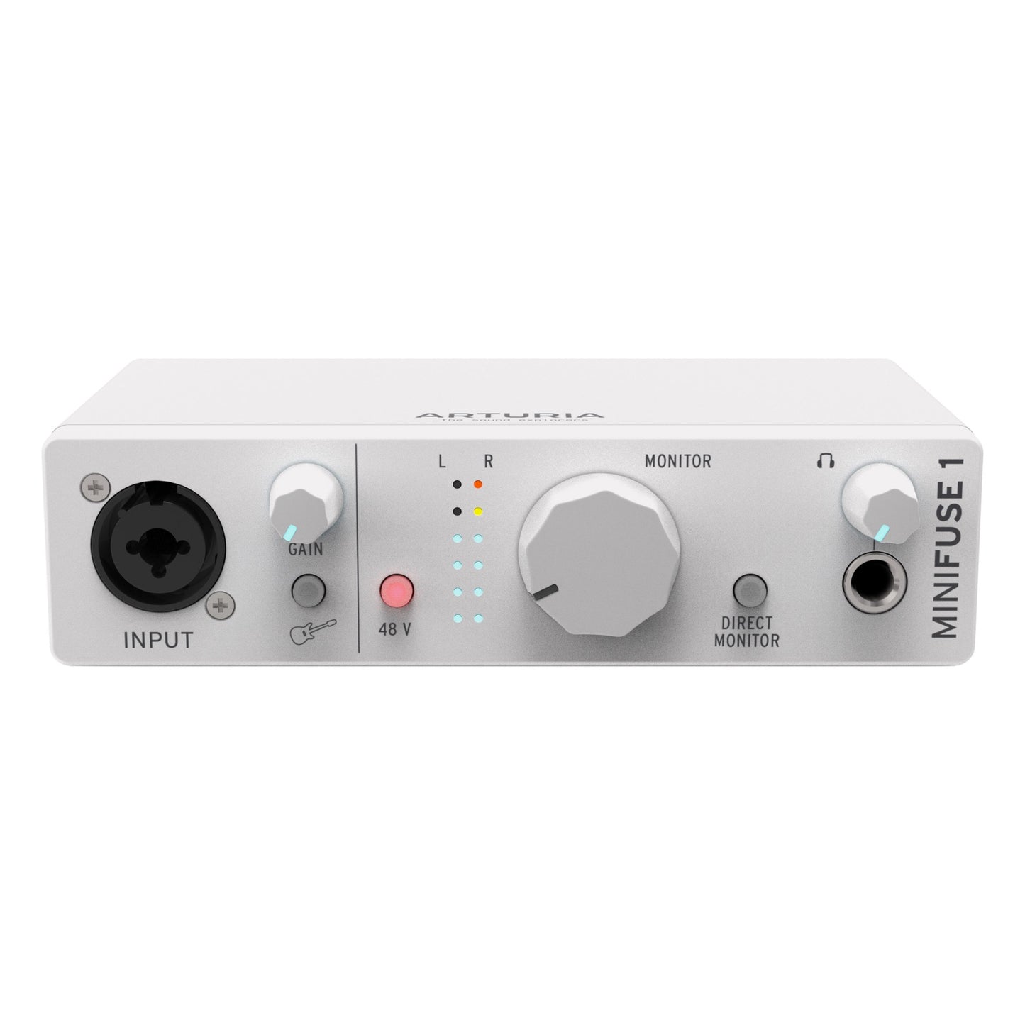 Arturia MiniFuse 1 USB-C Audio Interface - White